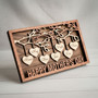 Our Roots Run Deep Wood Sign - Personalized Family Tree Gift
