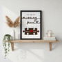 Keepsake Wood Sign for Couples - Personalized Photo Puzzle