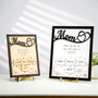 Mom's Custom Puzzle Wood Sign Keepsake for Mother's Day