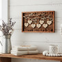 Our Roots Run Deep Wood Sign - Personalized Family Tree Gift