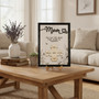 Personalized Wood Sign - The Piece That Holds Us Together for Mom