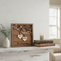 Your Forever Date - Custom 3D Heart Wood Sign for Valentine's Day