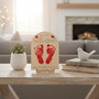 Cherish Baby's First Valentine's Day Wood Sign Handprint Art