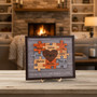 Dad's Piece of Our Heart Wood Sign - Personalized Puzzle Gift