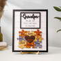 Dad's Piece Wood Sign - Custom Puzzle Gift From Kids