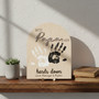 Handprint Memory Wood Sign - Personalized Gift for Dad or Papa