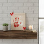 Love's Imprint Wood Sign - Custom Couple Handprint Keepsake Gift