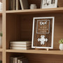 My Favorite Piece is Dad Engraved Puzzle Wood Sign