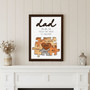 You Are The Piece - Personalized Dad Puzzle Wood Sign