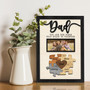 Your Piece of Our Heart Wood Sign - Personalized Grandpa Puzzle