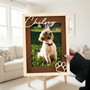 Forever Loved - Pet Loss Photo Wood Sign With Name