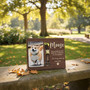 Forever Loved Pet Wood Sign - Personalized Dog Collar Frame