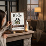 Wood Sign - Dog Collar Display & Personalized Photo Memorial
