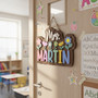A Teacher's Personalized 3D Welcome Name Wood Sign