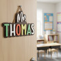 Appreciation Wood Sign - Custom Teacher Welcome Door Hanger