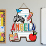Cherished Teacher Gift - Personalized 3D Classroom Wood Sign Art