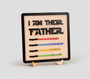 Custom Lightsaber Wood Sign for the Star Dad