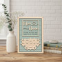 Mom's Love Connects Us - Personalized Family Puzzle Wood Sign