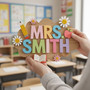 Welcome Students - Custom 3D Teacher Wood Sign Decor