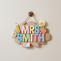 Welcome Students - Custom 3D Teacher Wood Sign Decor