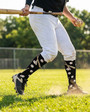 Baseball Bat and Ball 3D Socks Funny Sports Gift Baseball Bat and Ball 3D Socks Funny Sports Gift