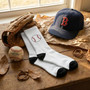Baseball Mom and Sister 3D Socks Perfect Gameday Gift