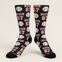 Custom 3D Baseball Socks Gen Alpha Funniest Gift Custom 3D Baseball Socks Gen Alpha Funniest Gift