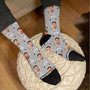 Custom Photo Face Baseball 3D Socks Hit a Homerun Gift Custom Photo Face Baseball 3D Socks Hit a Homerun Gift