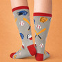 Baseball Queen Hero 3D Socks Novelty Gift for Coaches Players Baseball Queen Hero 3D Socks Novelty Gift for Coaches Players