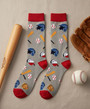 Baseball Queen Hero 3D Socks Novelty Gift for Coaches Players Baseball Queen Hero 3D Socks Novelty Gift for Coaches Players
