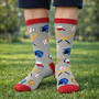 Baseball Queen Hero 3D Socks Novelty Gift for Coaches Players Baseball Queen Hero 3D Socks Novelty Gift for Coaches Players