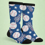 Blue Baseball 3D Socks for Men Elevate Your Game Day Style Blue Baseball 3D Socks for Men Elevate Your Game Day Style