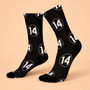 Custom Player Number Baseball 3D Socks Legendary Fan Gift Custom Player Number Baseball 3D Socks Legendary Fan Gift