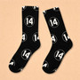 Custom Player Number Baseball 3D Socks Legendary Fan Gift Custom Player Number Baseball 3D Socks Legendary Fan Gift