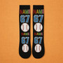 Gen Alpha Meme Baseball 3D Socks Funny Custom Design Gen Alpha Meme Baseball 3D Socks Funny Custom Design