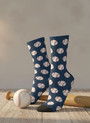 Hilarious Novelty Baseball 3D Crew Socks Soft and Breathable Hilarious Novelty Baseball 3D Crew Socks Soft and Breathable