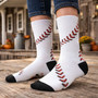 Personalized Portrait Baseball Fan 3D Socks Gift for Him Personalized Portrait Baseball Fan 3D Socks Gift for Him