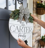 Family Established Year Round Wood Sign, Personalized Home Gift