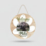Heartfelt Custom Animal Round Wood Sign for Your Pet