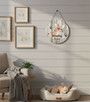 Pet Love Unique Animal Round Wood Sign Welcome Decor