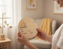 Winnie the Pooh Hundred Acre Wood Nursery Round Wood Sign