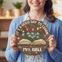 Celebrate the Joy of Learning Teacher Round Wood Sign