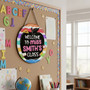 Heart of the Classroom Custom Apple Teacher Round Wood Sign