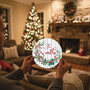 Legacy of Love Personalized Christmas Round Wood Sign Gift