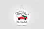 Personalized Farm Fresh, Truck Christmas Trees Round Wood Sign