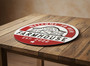 Custom Barn Family Gift Rustic Farm Round Wood Sign