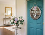 DIY Bridal Wedding Round Wood Sign Custom Door Hanger
