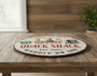 Rustic Duck Quack Shack Personalized Farm Round Wood Sign