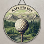 Score a Hole in One with This Custom Sport Round Wood Sign