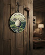 Score a Hole in One with This Custom Sport Round Wood Sign